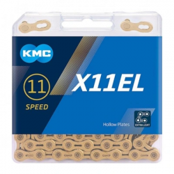 ЦЕПЬ KMC X11EL GOLD 116...