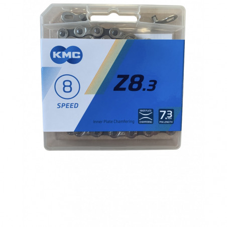 Ланцюг KMC Z8.3 Silver/Gray 114 ланок