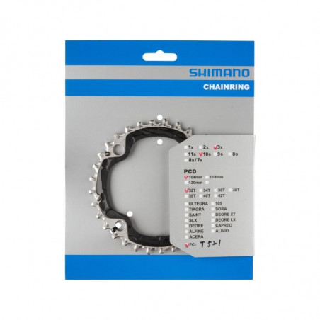 Звезда Shimano FC-M610/T521 DEORE