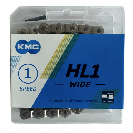 Цепь KMC HL1 Wide BMX/FIX/TRACK