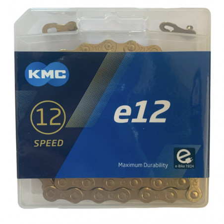 Ланцюг KMC e12 Ti-N Gold 130 ланок