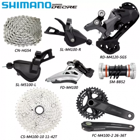 ГРУПСЕТ SHIMANO DEORE M4100