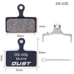 ТОРМОЗНЫЕ КОЛОДКИ DUST...