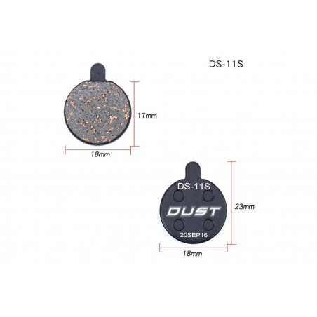 ТОРМОЗНЫЕ КОЛОДКИ DUST DS-11S