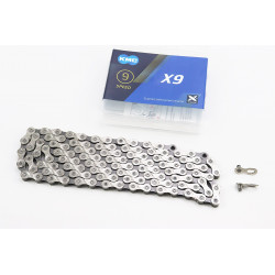 Ланцюг KMC X9 Silver/Gray...