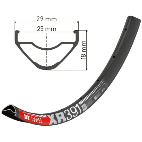 Обод DTSwiss XR391 32H
