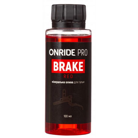 Гальмівна рідина ONRIDE PRO RED 100мл